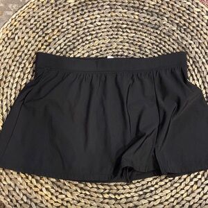 Black Swim skirt bottom
